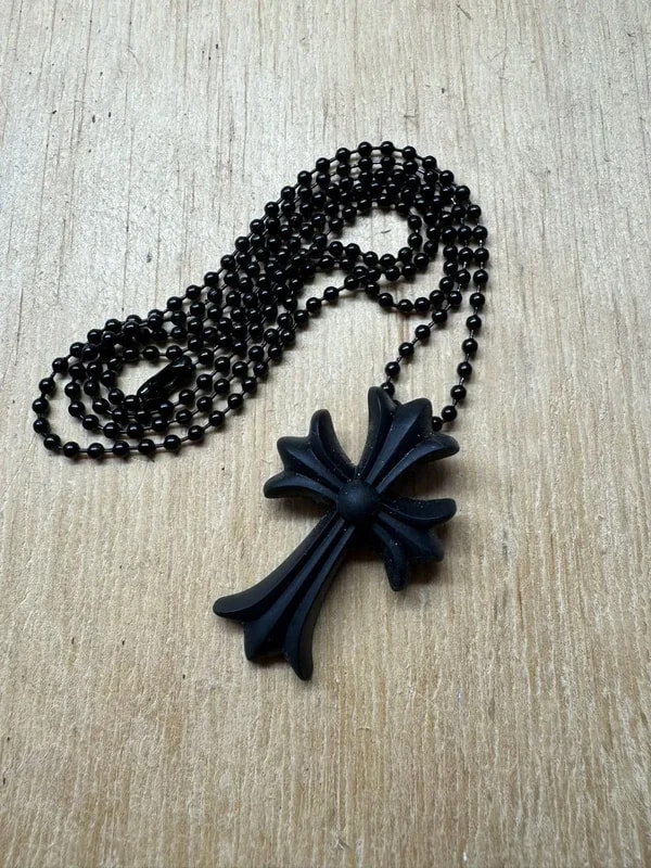 Chrome Hearts — Hearts “Silichrome Chain” — Designer Shoe — resale