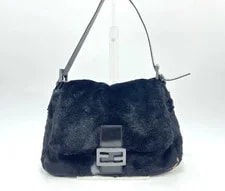 Fendi — Fendi Mamma Baguette Fur Italy — Handbag — resale
