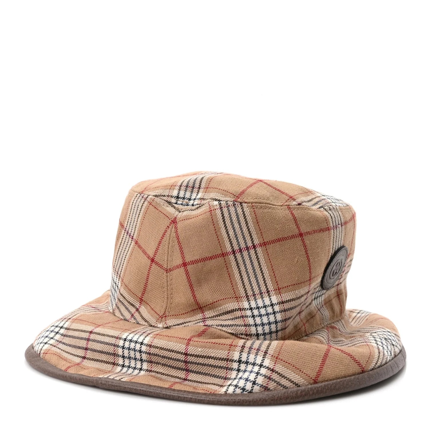 Plaid Bob Double Back Reversible Bucket Hat 3