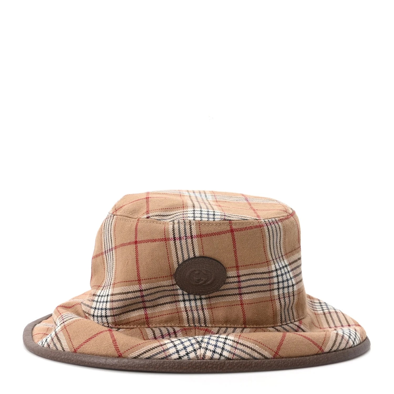 Plaid Bob Double Back Reversible Bucket Hat 4