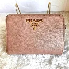 Prada Wallet Folded With Interior From Japan 4