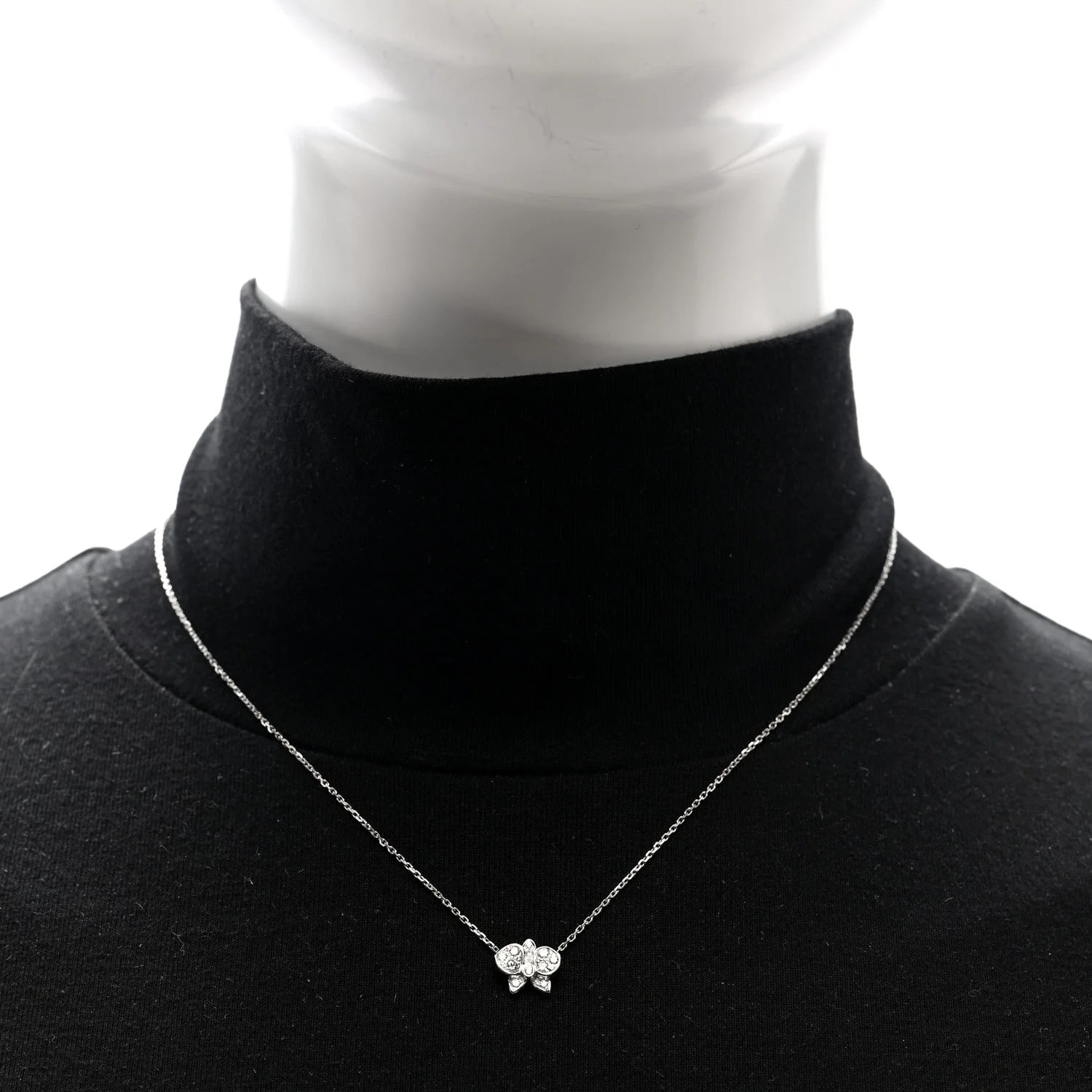 18K White Gold Caresse D'Orchidees Par Cartier 2