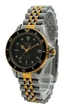 Heuer (Pre-Tag) 37mm 1000 Series Automatic Black Two Tone - 180.020! 3