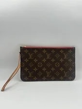 Louis Vuitton Neverfull Pochette Wristlet Lining 2