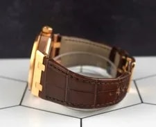 Audemars Piguet 41mm Royal Oak 18K Rose Gold Silver 15400OR 4