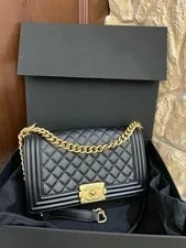 Chanel — Chanel Boy Medium Flap Chain Hardware [] — Handbag — resale