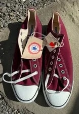 Vntg ALL Star LOW x9691 Converse With Box Sz13 4