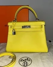 Hermès Kelly 28 Evercolor Palladium Hardware 2