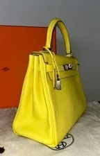Hermès Kelly 28 Evercolor Palladium Hardware 4