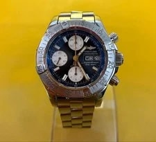 Breitling — Breitling Super Ocean Chronograph A13340 SS Gray/Black — Watch — resale
