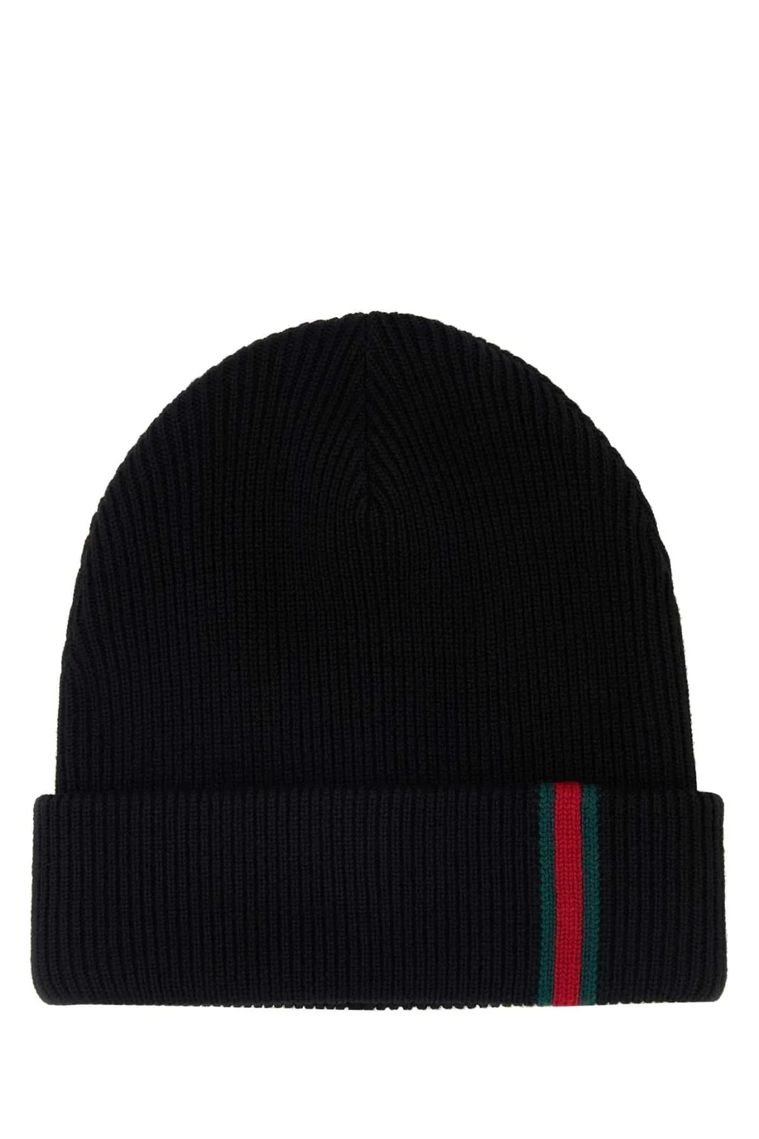 Gucci — Gucci Knitted Ribbed Beanie — Fabric Beanies — Accessory — resale