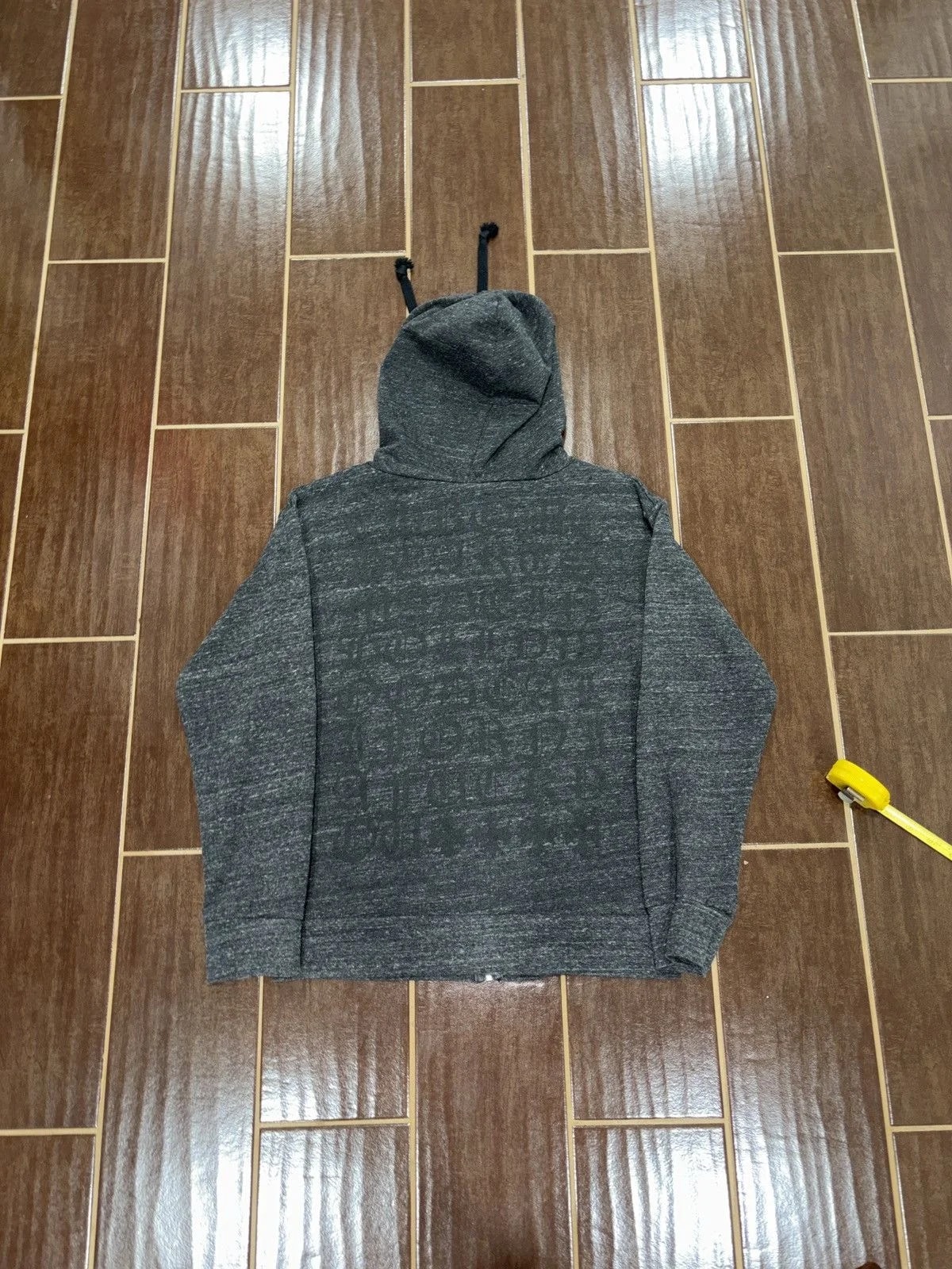 Chrome Hearts — Hearts Eyechart Horseshoe Zip Up Hoodie — streetwear — resale