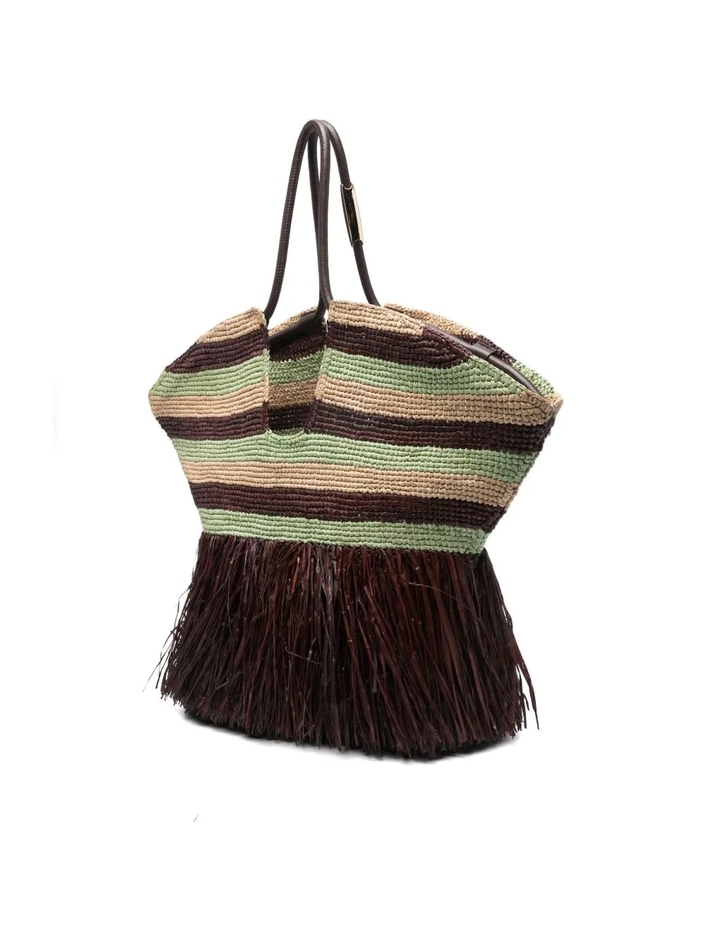 Zimmermann Striped Crochet With Fringe — 2