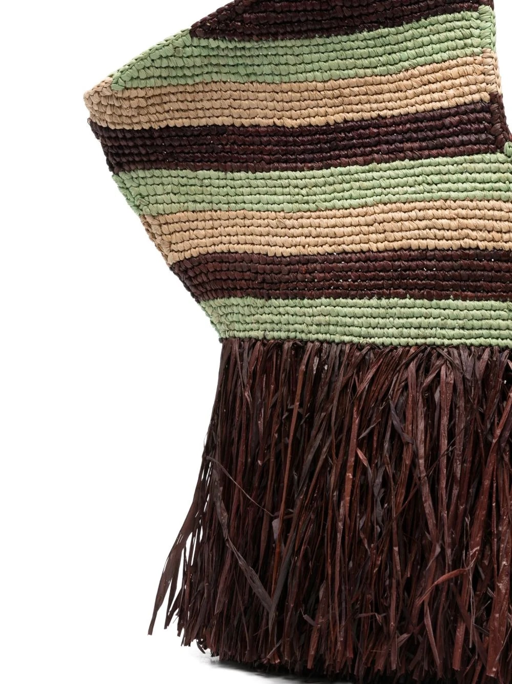 Zimmermann Striped Crochet With Fringe — 3