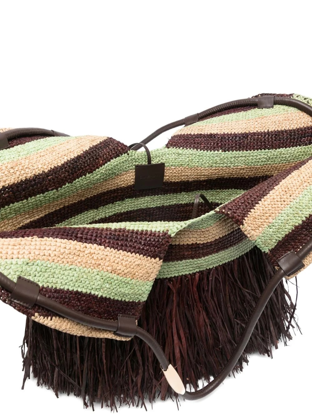 Zimmermann Striped Crochet With Fringe — 4