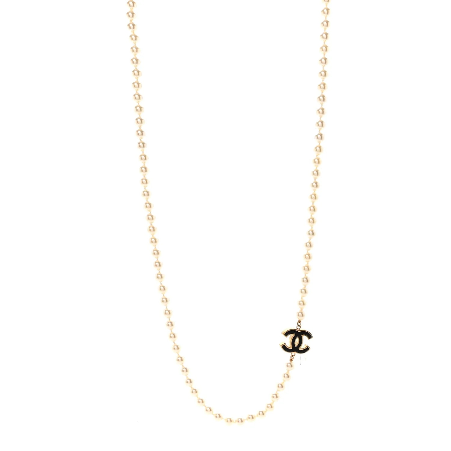 Chanel — Beaded Resin CC Long — Jewelry — resale