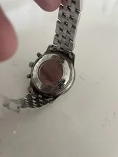 Breitling Old Navitimer II D13022 Black Dial All-Steel Bracelet - As-is 2