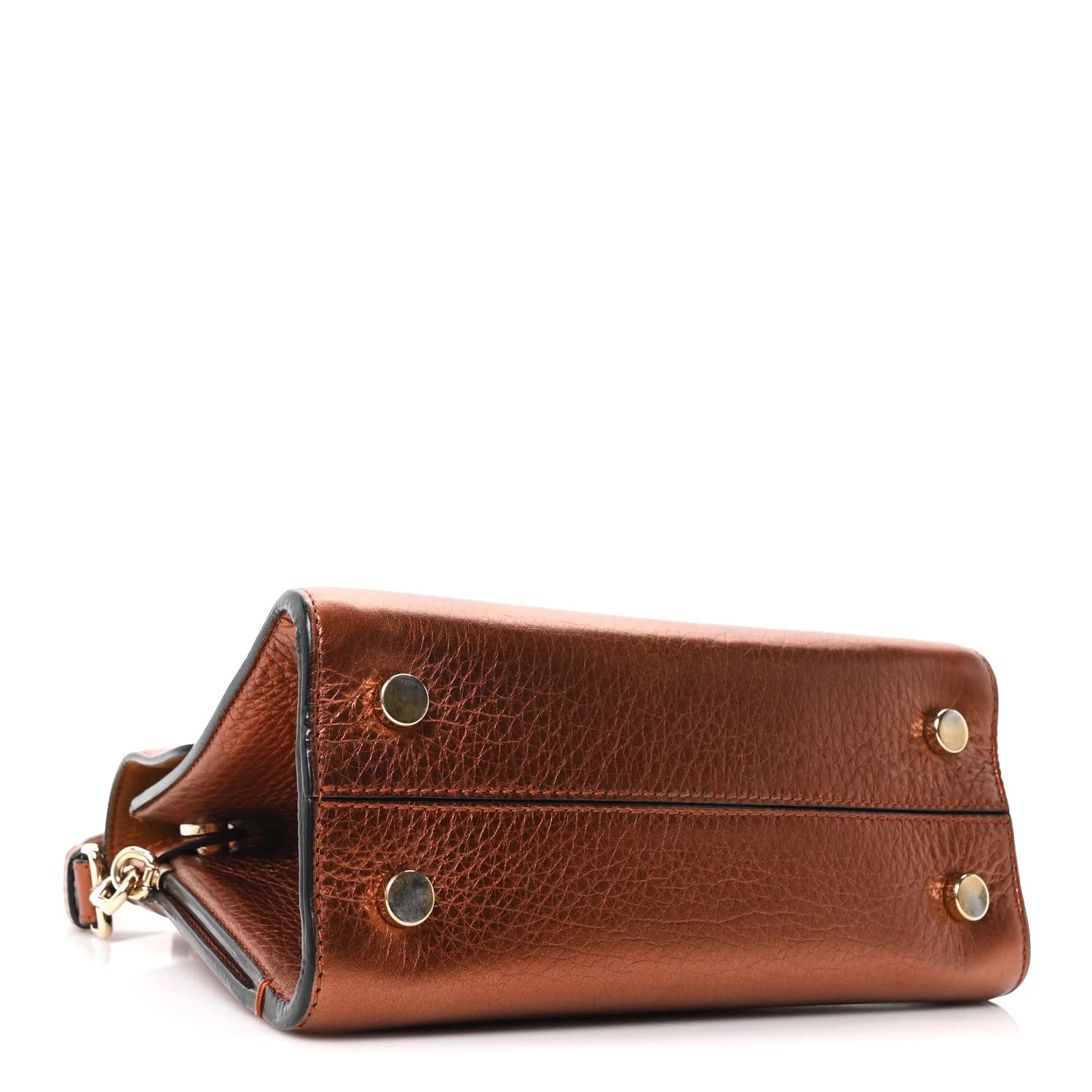 Metallic Grained Mini Diorever Flap 4