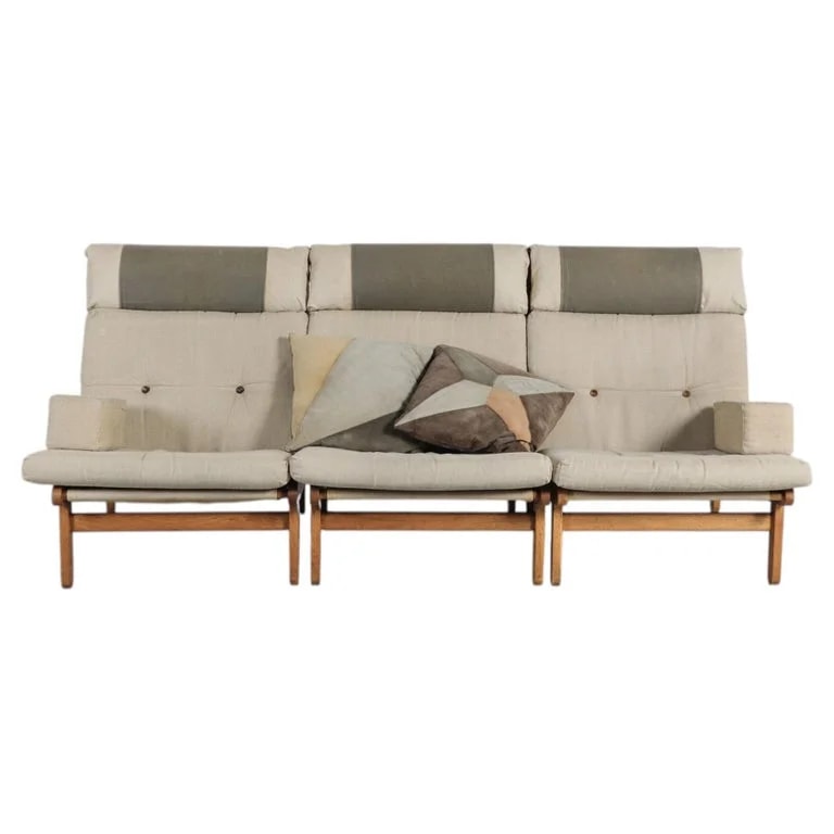 Bernt Petersen, Schiang — Bernt Petersen 'Kludestolen' Lounge , Denmark, 1970s — Set of 3 — Furniture — resale