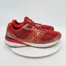 New Balance 990v5 Size 12D M990MS5 Mambo Sauce Molten Lava Shoes 4
