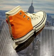 Converse X Feng Chen Wang Chuck 70 2-In-1 High Top Size 5 169840c New 2
