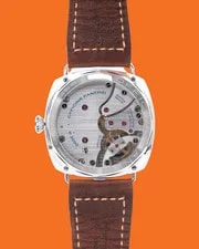Panerai Radiomir 3 Days Acciaio Brevettato 47mm pam00685 Black Dial Brown Strap 3