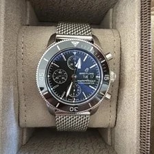 Breitling — Breitling SOH Chronograph 44mm Black Dial Bracelet A13313 Unworn 2026 — Watch — resale