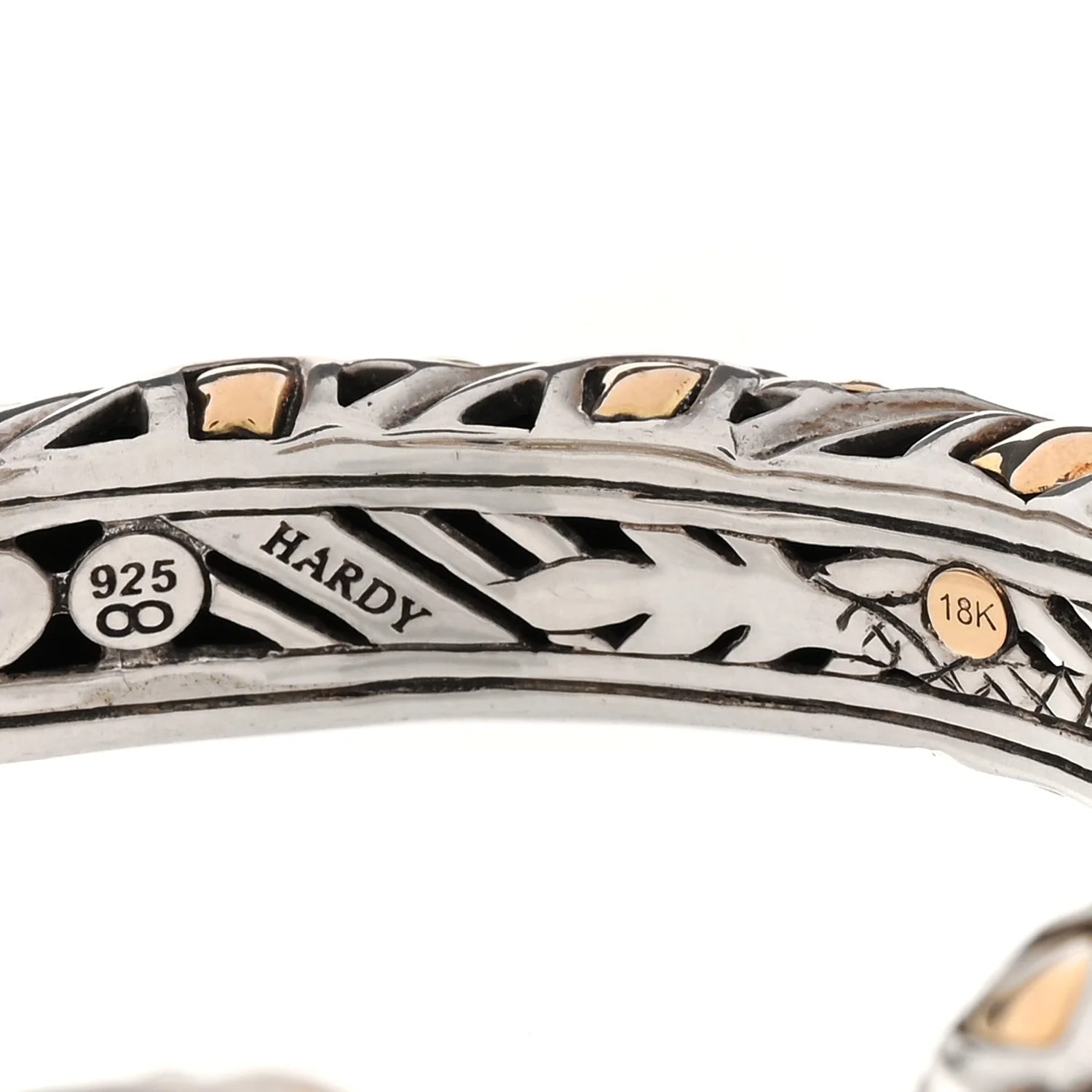 18K Yellow Gold Legends Naga Cuff 3