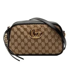 Gucci — Gucci Small GG Marmont Matelasse and Crossbody — Handbag — resale