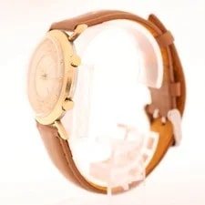 34mm LeCoultre 3016 Wrist Alarm Automatic Swiss 10k GF 2