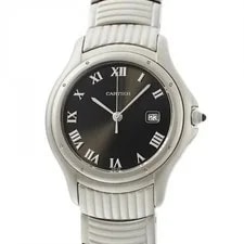 Cartier — Cartier Panthere W35016F8 32mm Stainless Steel Black #SU1088 — Watch — resale