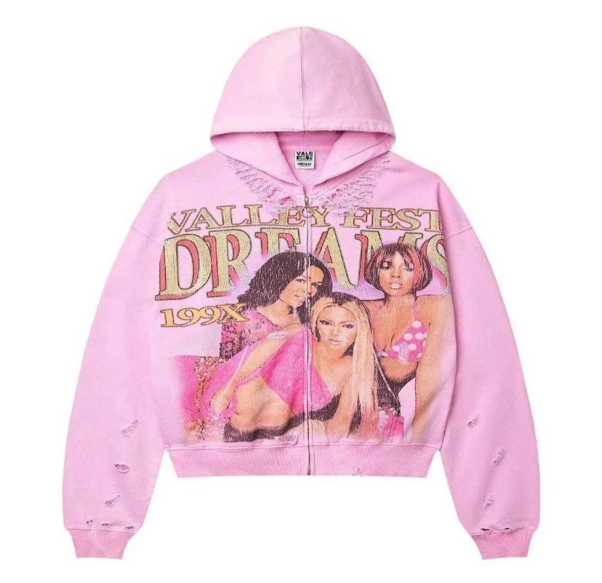 Xlrg Vale Forever Valley Dreams Destiny’s Child Bling Hoodie — streetwear — resale