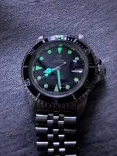 Tudor — Tudor Prince Chrono Time Auto Chronograph Black Dial Box Swiss — Watch — resale