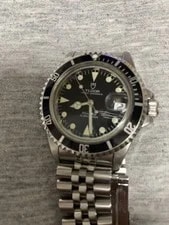 Tudor Prince Chrono Time Auto Chronograph Black Dial Box Swiss 2
