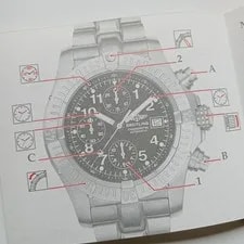 Breitling, Original Instructions Booklet - Chrono Avanger 3