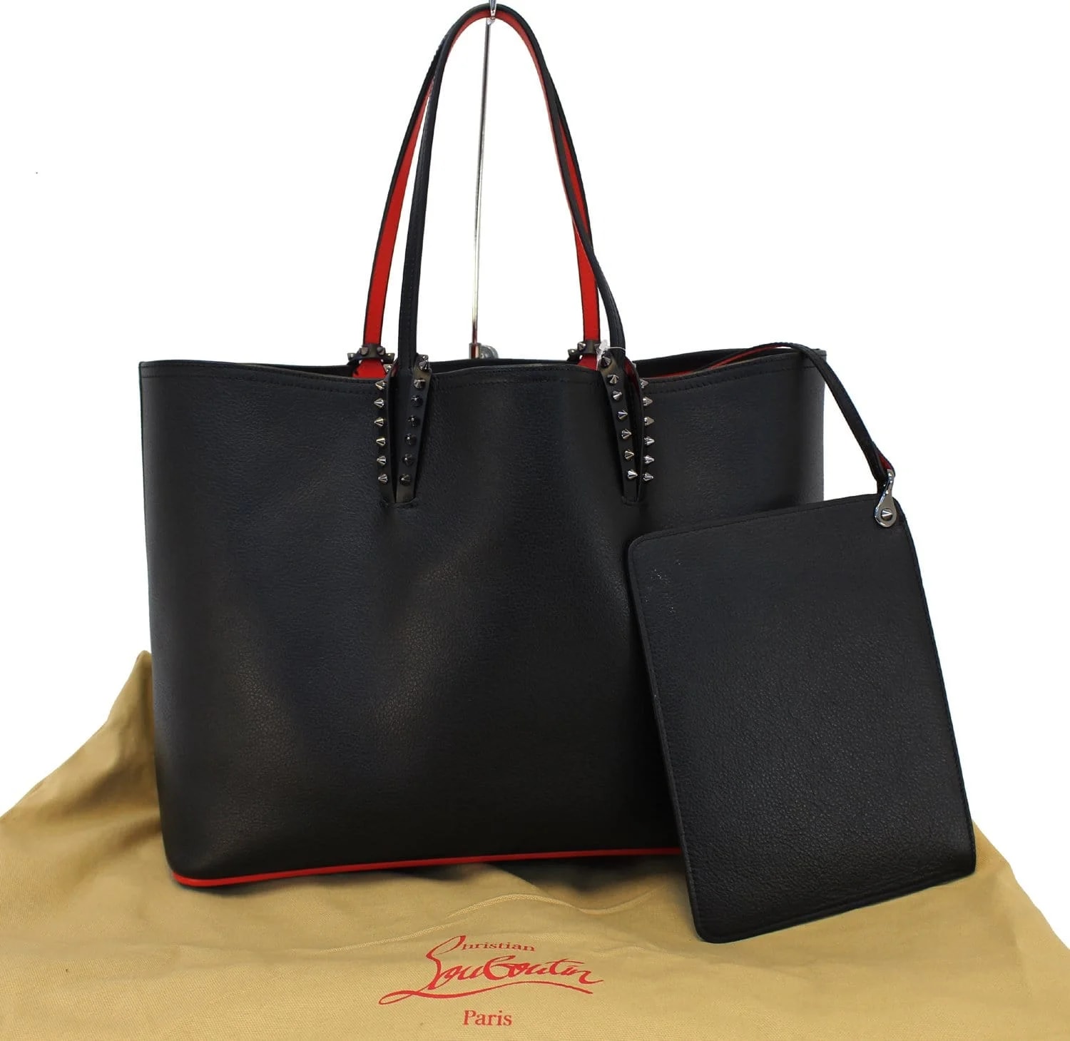 Christian Louboutin — Christian Louboutin - Cabata Studded — Handbag — resale