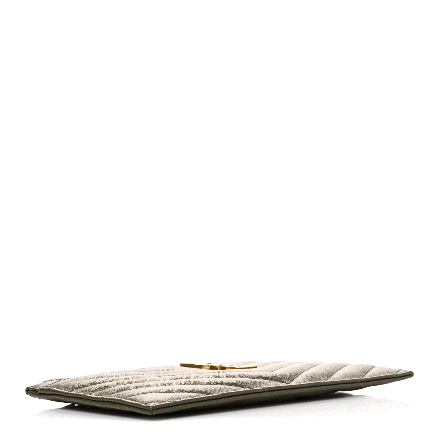 Grain de Poudre Chevron Bill Pouch Kaki 4