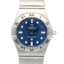 Omega — Omega Constellation Mini Stainless Steel Quartz Polished 1 Year Warranty U — Watch — resale