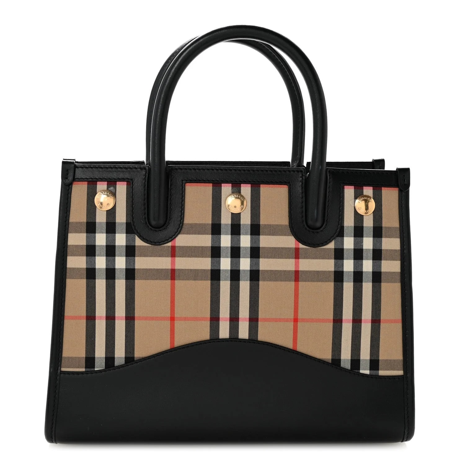 Burberry — Mini Two Handle Title — Handbag — resale