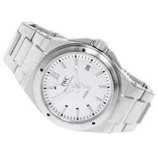 IWC Schaffhausen Ingenieur IW323904 39mm SS Silver Dial Automatic Date #C064 2