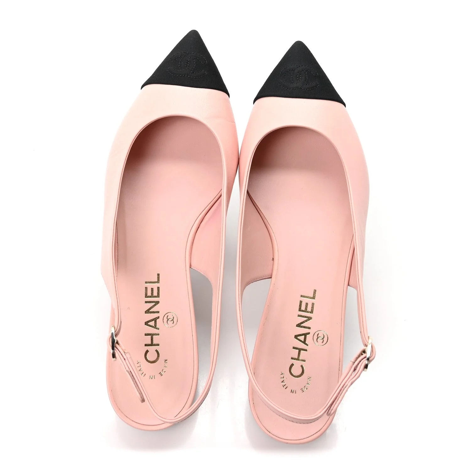 Grosgrain Pointed Toe CC Slingback 38 2