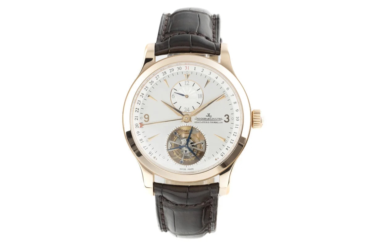 Worldofluxuryus — Jaeger-LeCoultre Master Tourbillon 18K Rose Gold — Watch — resale