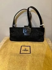 Fendi — Fendi Beads Mamma Baguette Flap — Handbag — resale