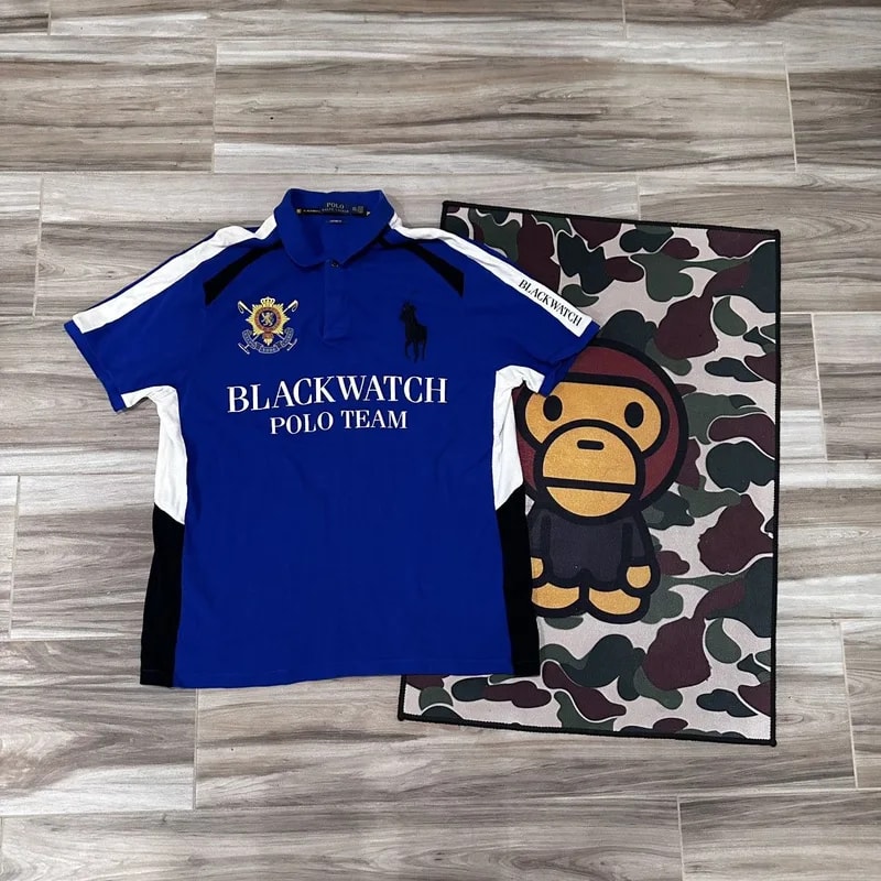 Polo Ralph Lauren — Polo Ralph Lauren Y2K Chief Keep Blackwattch Polo — streetwear — resale
