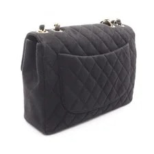 Chanel Matelasse 30 Single Flap Cotton GHW 2