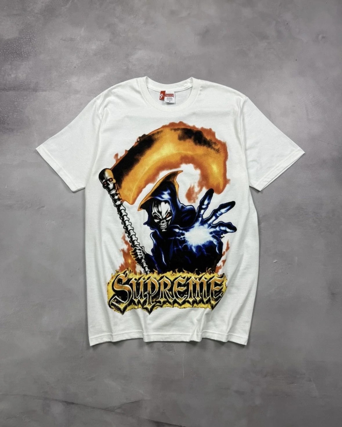 Supreme Art Dealer Grim Reaper Tee Shirt Size Small S 3