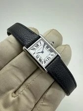 Cartier — 2024 Cartier Tank Must SolarBeat 29.5x22mm Steel Small Quartz WSTA0119 B+P — Watch — resale