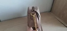 Gucci GG Marmont Matelasse Crossbody Mini Porcelain Or 4