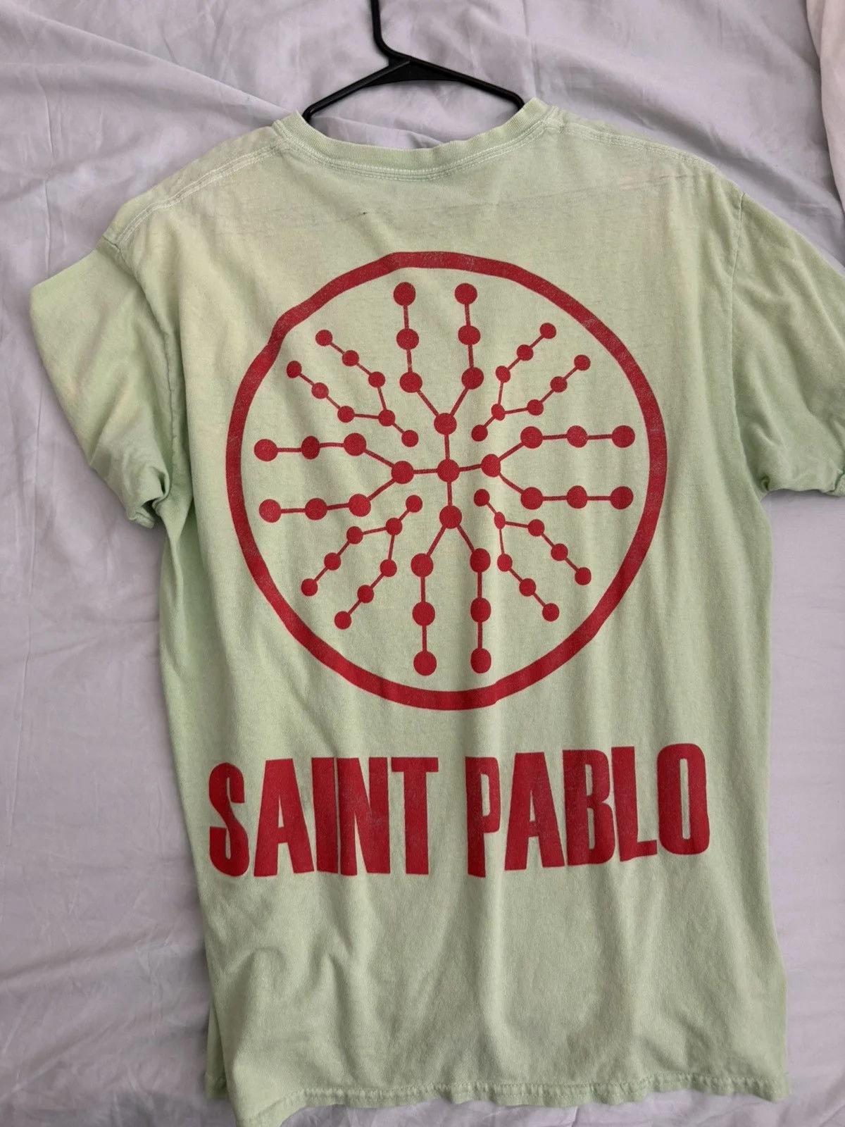 Authentic Kanye West Pablo Tour T-shirt — streetwear — resale