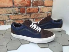 Vans Old Skool Pig Plaid Skate Shoes 4